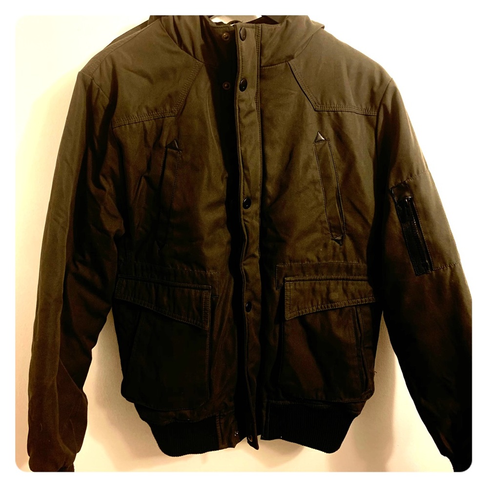 Cotton On hooded bomber jacket